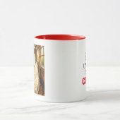 Mug Funny Close Up of Impasto Chicken that looks Mad (Centre)