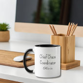 Mug Funny Co-Worker Chief Chaos Coordinator custom