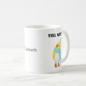 Mug Funny Cockatiel Lover Perroquet-Cadeau Budgie Para (Devant droit)