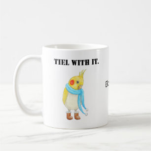Mug Funny Cockatiel Lover Perroquet-Cadeau Budgie Para