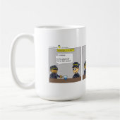Mug Funny Coffee Cup (Gauche)