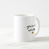 Mug Funny Coffee Quote | Sarcastic Gift Idea | Minimal (Devant droit)