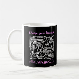 Mug Funny Coiffeur Équipement Coiffeur Liste d'étoiles