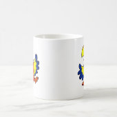 Mug Funny Colorful Cartoon Parrot Bird (Centre)