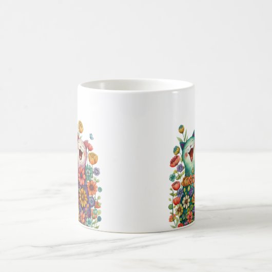 Mug Funny Colorful Cat (Centre)