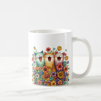 Mug Funny Colorful Cat