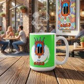 Mug Funny, Colorful, Quirky, Cartoon Character