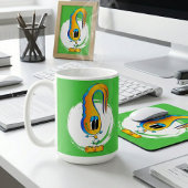 Mug Funny, Colorful, Quirky, Cartoon Character