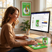 Mug Funny, Colorful, Quirky, Cartoon Character