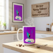 Mug Funny, Colorful, Quirky, Cartoon Character