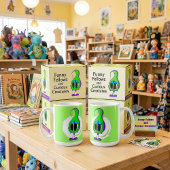 Mug Funny, Colorful, Quirky, Cartoon Character