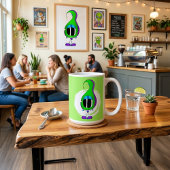 Mug Funny, Colorful, Quirky, Cartoon Character