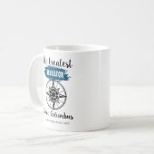Mug Funny Columbus Perdu Navigateur (Devant gauche)