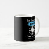 Mug Funny Columbus Perdu Navigateur (Devant droit)