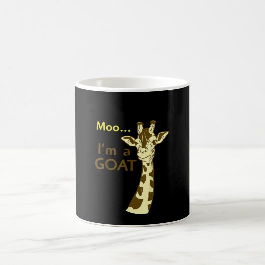 Mug Funny Confusing Giraffe Moo I (Centre)