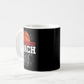 Mug Funny Cool Sketll Coaching Designs Sketll Coach (Devant gauche)