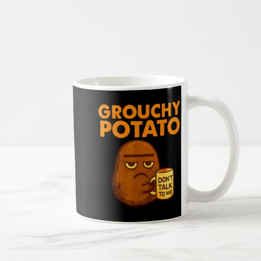 Mug Funny Couple Sweet Tato &amp; Grouchy Tato  (Droite)