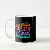 Mug Funny Cousin Crew 2025 Summer Group Making Memorie (Gauche)