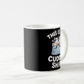 Mug Funny Cow Couple Idea This Is Our Cuddle  (Devant droit)