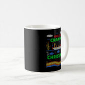 Mug Funny Crappie Fishing Ugly Christmas Sweat Party (Devant droit)