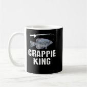 Mug Funny Crappie Pêche Poisson Poisson Pêcheur d'eau (Gauche)