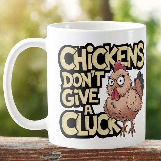 Mug Funny Crazy Chicken Lady Cluck Off Antisocial Farm