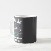 Mug Funny Cruising Because Therapy Is Expensive Cruise (Devant gauche)