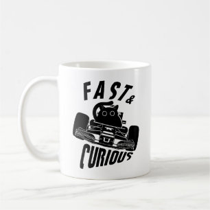 Mug Funny Curieux voiture voiture voiture chat