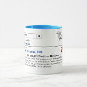 Mug Funny Custom Best Dentist (Centre)