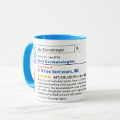 Mug Funny Custom Best Dermatologist Specialist (Devant gauche)