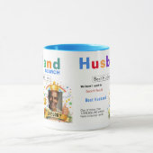 Mug Funny Custom Best Husband Search (Centre)