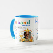 Mug Funny Custom Best Husband Search (Devant gauche)