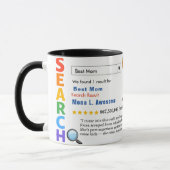 Mug Funny Custom Best Mom (Gauche)
