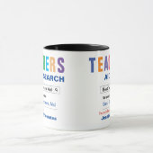 Mug Funny Custom Meilleurs Enseignants Aide Boug Cadea (Centre)