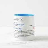 Mug Funny Custom Ophthalmologist  (Centre)