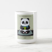 Mug Funny Custom Sarcastic Panda Opinion Coworker Gift (Centre)