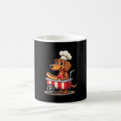 Mug Funny Dachshund Chien Hotdog Sandwich Weenie Sauci (Centre)