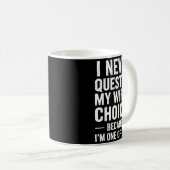 Mug Funny Dad Joke Quote For Husband Fathers Day Tee (Devant droit)