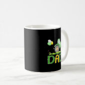 Mug Funny Dada Birthday Boy Tractor Farm Truck Matchin (Devant droit)