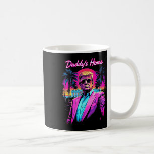 Mug Funny Daddys Accueil Maison Blanche Trump Pink 202