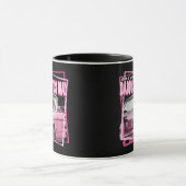 Mug Funny Daddy's Home Trump Pink 2024 Take America Ba (Centre)