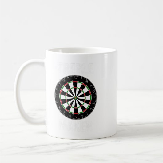 Mug Funny Dart Treble Maker Dartboard Jok (Gauche)