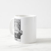 Mug Funny Deadlifts Weightlifter Skeleton Halloween Gy (Devant gauche)