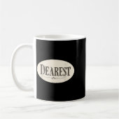 Mug Funny Dearest Costume (Gauche)