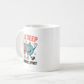 Mug Funny Deep In Christmas Srit  (Devant gauche)