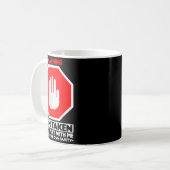 Mug Funny Design I'm Taken For Men - Don't Flirt With  (Devant gauche)