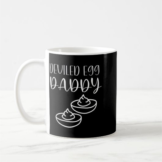 Mug Funny Deviled Egg Daddy (Gauche)