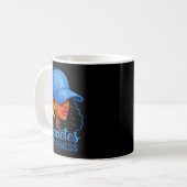 Mug Funny Diabetes Awareness Month Black Women (Devant gauche)