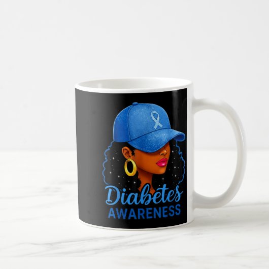 Mug Funny Diabetes Awareness Month Black Women (Droite)