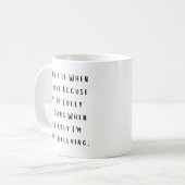 Mug Funny Dilly Dally Sarcasme (Devant gauche)